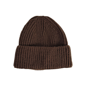 Gorro de punto con logotipo personalizado de invierno transpirable al por mayor de tendencia superior, gorros UNISEX lisos - Product Image 6