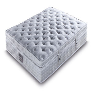 Matelas hybrides en tissu pour hôtels, toutes tailles, design moderne, matelas à ressorts ensachés enroulable - Product Image 2