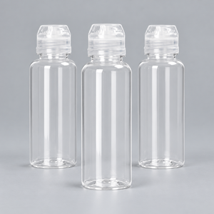 Bouteilles de sirop en plastique de qualité alimentaire, transparentes, anti-fuite, pour le ketchup, la sauce et le miel - Product Image 1