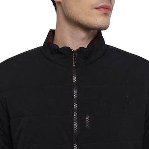 Nouvelle arrivée de blouson bombardier d'hiver pour hommes personnalisé grande taille 100% toile de coton veste chaude en gros - Product Image 4