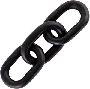 Décoration intérieure moderne Petite sculpture en métal en aluminium Technique artisanale Accent Ornement Chaîne Conception Prix de gros - Product Image 1