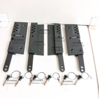 4 Flying Point PRO Audio avec Line Array Rigging 12 pouces Style 12 pouces Line Array Rigging Kit pour haut-parleur Accessoires Cabinet