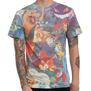 เสื้อยืดผู้ชายพิมพ์ลายซับลิเมชันทั่วทุกมุม - Product Image 3