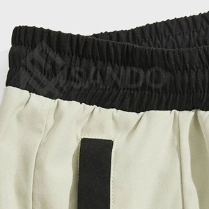 กางเกงคาร์โก้ผ้าฝ้ายเอวกลางลำลองของผู้ชายกางเกงสไตล์สตรีทผ้าคอตตอนซักได้น้ำหนักเบาสีเข้มสำหรับผู้ใหญ่ - Product Image 5