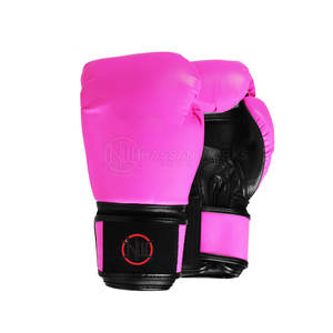 Gants de boxe en cuir professionnels personnalisés avec évacuation de l'humidité, fabriqués en usine - Product Image 1