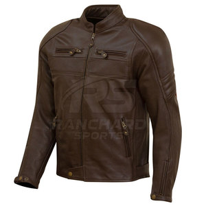 Veste de moto pour homme, design personnalisé, créez votre propre logo, imperméable, décontractée, veste de moto - Product Image 1
