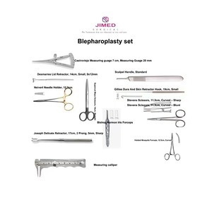 Instrumentos Quirúrgicos de Acero Inoxidable de Primera Calidad para Blefaroplastia y Abdominoplastia, Herramientas de Precisión para una Cirugía Superior, Reutilizables - Product Image 3
