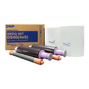 Juego de Papel Fotográfico DS40 (4x6), 2 Rollos/Caja, 400 Impresiones/Rollo, 800 Impresiones en Total, Hecho en EE. UU. - Product Image 2