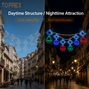 Lampada LED TOPREX per Decorazioni Natalizie Giganti da Esterno, Impermeabile IP65, per Progetti Urbani e Ingegneristici - Product Image 1