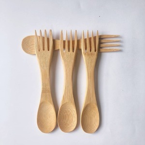 Spork de bambú ecológico versátil, el más vendido al por mayor, el precio más barato, sporks naturales hechos en Vietnam - Product Image 5