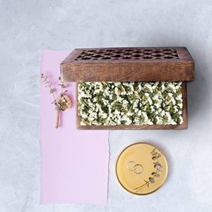 Caja de Joyería de Madera Vintage de Lujo con Diseño de Enrejado, Hecha a Mano, con Tapa con Bisagras, Tamaño Personalizable para Joyería - ZEHRA INDUSTRIES - Product Image 4