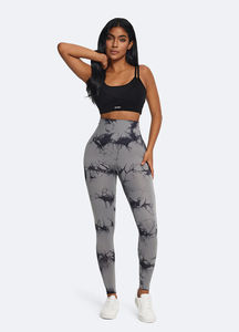 Pantalones de yoga transpirables de cintura alta, mallas de yoga calientes atléticas, ropa deportiva de entrenamiento para mujer - Product Image 4