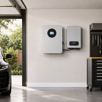 Batterie LiFePO4 25,6 V 200 Ah montée en rack 5,12 kWh pour stockage d'énergie domestique, batterie solaire ESS intelligente avec décharge 150 A CAN