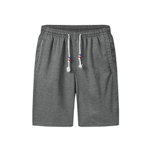 Nouvel arrivage de shorts décontractés pour hommes 100% coton motif solide taille moyenne marque privée service de gros - Product Image 5