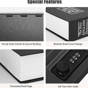 <span class=keywords><strong>Caja</strong></span> <span class=keywords><strong>Fuerte</strong></span> para Libros con Combinación de Seguridad - Product Image 6