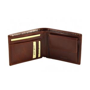 Portefeuille Homme en Cuir Véritable de Haute Qualité WML-0156, Logo Personnalisable, Fermeture Ouverte, Fonction Anti-Vol, Court, Style Vintage - Product Image 6