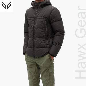 Vestes rembourrées de qualité supérieure pour hommes Design personnalisé Tissu en toile Saison d'hiver Fabriqué au Pakistan Vente en gros - Product Image 6