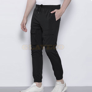 Pakistan Made Solid Color Cargo <b>Trousers</b> High Quality Men Cargo <b>Trousers</b> Lightweight Cargo <b>Trousers</b> - Product Image 2