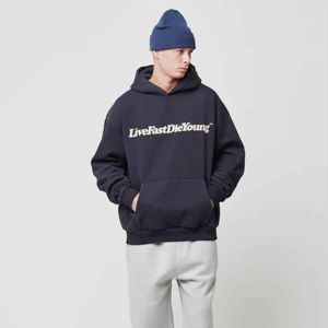 OEM Hommes Sweat Oversize Pull Hoodies Imprimer Tissu Meilleure Vente Populaire 100% Polyester Tricoté Unisexe À Capuche - Product Image 3