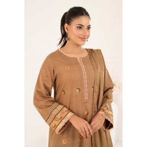 Conjunto de Traje de Mujer de 3 Piezas sin Costuras con Jacquard CLP-52176 E - Product Image 5