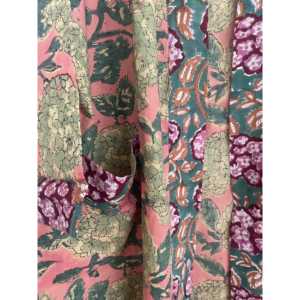 Bata de baño tipo kimono de hortensia otoñal, transpirable, tejida, talla única, con botones y cintura elástica, para el hogar, noche nupcial, Animal - Product Image 3