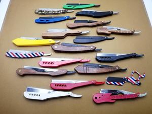 Pissco-maquinilla de afeitar para peluquero, maquinilla de afeitar recta hecha en paquistaní con tu propio nombre de marca - Product Image 5