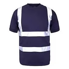 2025 Logo personnalisé sérigraphie sérigraphie écologique Polyester matériel hommes demi-manches sécurité vêtements de travail formel t-shirt - Product Image 3