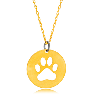 Benepaw Design — collier en plaqué or pour femme, pendentif à breloque, en argent Sterling 925, bijoux tendance, Vintage 22K - Product Image 1