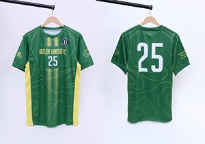 Uniforme de Fútbol Personalizado, Conjunto de Camiseta y Pantalones Cortos de Fútbol, Material de Poliéster de Alta Calidad, Opción de Logotipo Personalizado, IRSA SPORTS IS-101 - Product Image 6