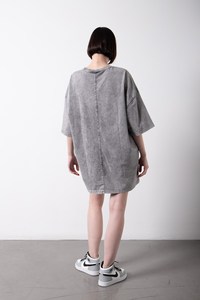 Camiseta informal de corte holgado para mujer, camiseta personalizada de color Moonwash, técnica de lavado de alta calidad, 100 algodón, 180-280 GSM, artículo OEM - Product Image 6