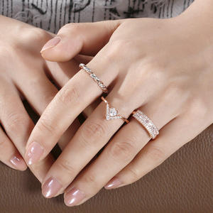 Bague Jeulia Classic Sapphire Invisible en argent sterling - Product Image 5