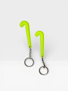 Llavero de Madera con Forma de Palo de Hockey sobre Hielo para Niños, Mini Llavero Promocional para Torneos - Product Image 3