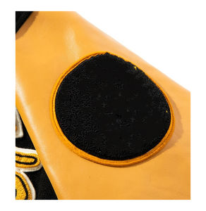 Veste Letterman de qualité supérieure au tarif de gros pour hommes, patch de broderie de coupe régulière, veste de baseball universitaire pour hommes - Product Image 5