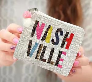 Bolsa de Maquillaje con Cuentas Bordadas a Mano, Regalo Moderno para Ella, para Cada Ocasión, por MD Handicrafts - Product Image 5