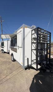 Camion mobile de restauration rapide en plein air en acier inoxydable BBQ équipement de cuisson Snack Food Factory Application de crème glacée pour les restaurants - Product Image 3