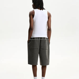 Pantalones de PANA con cremallera de cinco puntos para hombre, pantalones cortos de verano para parejas transpirables y sueltos - Product Image 3