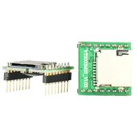 WT2003M03 Módulo de música MP3 de alta calidad placa decodificadora serial IC tarjeta SD TF con módulo de voz amplificador de potencia