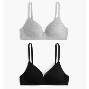 2025 nuevo suave Color gris claro Yoga Sexy correr gruesas correas de hombro ajustables Cierre de gancho Sujetador deportivo sin espalda para mujer - Product Image 1