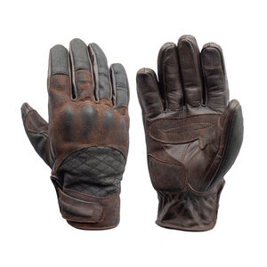 Guantes de Motocicleta de Cuero de Alta Calidad con Diseño Personalizado de Última Generación, Guantes de Carreras de Motocicleta de Cuero con Dedos Completos - Product Image 4