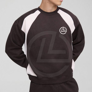 Conjunto de sudadera holgada de estilo urbano para hombre con capucha y pantalones holgados con dobladillo elástico, sudadera holgada para hombre - Product Image 6