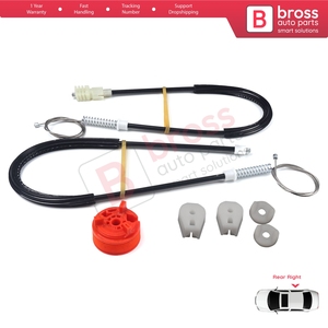 Kit de réparation de lève-vitre électrique arrière droit BWR592 pour C3 Pluriel MK1 Cabriolet 2003-2010 9643071180 - Product Image 3