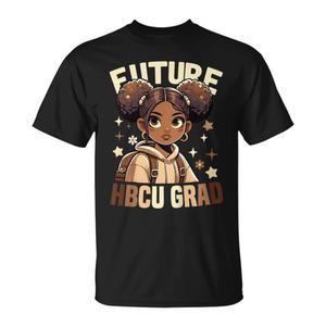 Maglietta Promozionale per Bambini con Scritta 'Future HBCU Grad' per Ragazze Afroamericane in Via di Laurea - Product Image 1