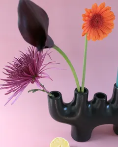 ที่วางเทียนอะลูมิเนียมเคลือบผงสีขาว,ที่ใส่เทียนอะลูมิเนียมแบบถือได้6อันสำหรับตกแต่งบ้าน - Product Image 4