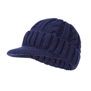 หมวกบีนนี่สีน้ำเงินสำหรับผู้ใหญ่มาใหม่พร้อมพิมพ์โลโก้ตามสั่ง - Product Image 6