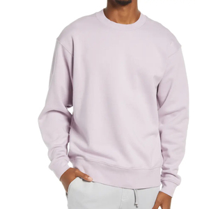 Sudadera De algodón con Logo personalizado para hombre y mujer, ropa para parte superior masculina, con logotipo bordado, cuello redondo, estilo francés, Unisex - Product Image 4