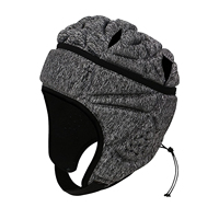 Casque de rugby souple en EVA, couleur et logo personnalisables, pour adultes - Protection de la tête unisexe