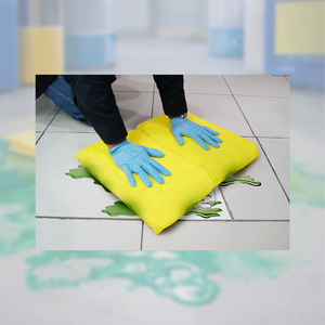 Industrial Chemical Absorbent Small Pillow 410 for Chemical Spill Cleanup and Leak Control - Product Image 3