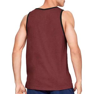 Débardeur décontracté sans manches pour hommes, couleur unie, coupe ajustée, respirant, tricoté, tissé, à des prix abordables - Product Image 6