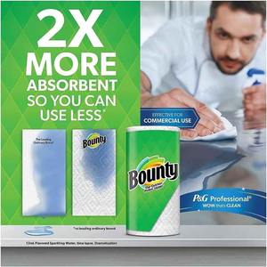 Bounty Select-A-Size White Double Rolls 90 Sheet Per Roll 6 Count <b>3</b> <b>Ply</b> <b>Toilet</b> Tissue <b>Paper</b> Towels - Product Image 3