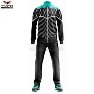 Chándal de sublimación para hombre de diseño personalizado al por mayor, chándal de sublimación para hombre de ajuste completo con logotipo personalizado de alta demanda a la moda - Product Image 4